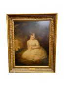JOHN OPIE R.A. 1761-1807 - OIL ON CANVAS - YOUNG GIRL PORTRAIT 91.5CM X 71CM