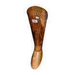 COPPER BOOT SHAPED STICK STAND