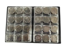 FOLDER OF GOOD COLLECTABLE COINS