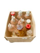 QUANTITY OF CHEMIST BOTTLES