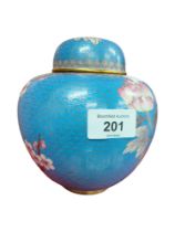 CLOISONNE GINGER JAR