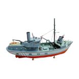 LARGE MODEL NAVAL BOAT