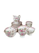 21 PIECE VINTAGE TUSCAN CHINA TEA SET