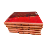 5 VOLUMES OF VICTORIAN BOOKS 'WITH THE FLAG TO PRETORIA'