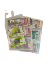 LARGE QTY OF FOREIGN BANKNOTES
