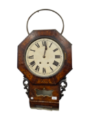 AMERICAN INLAID DROP DIAL CLOCK