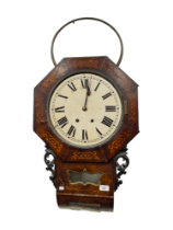 AMERICAN INLAID DROP DIAL CLOCK