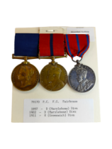 POLICE JUBILEE MEDAL & 2 OTHERS 1897 - 1911 TO PC F.G.FAIRBRASS 79170