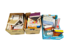 3 BOXES OF BOOKS, GAMES & JIGSAWS