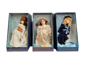 3 ROYAL DOULTON FIGURES