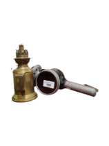OLD CARRIAGE LAMP & BRASS FINGER LAMP