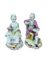 PAIR OF FIGURES