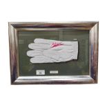 SIGNED CHRIS DIMARCO GOLF GLOVE C.O.A