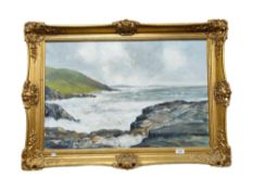 LARGE OIL ATTRIBUTED TO M C WILKS