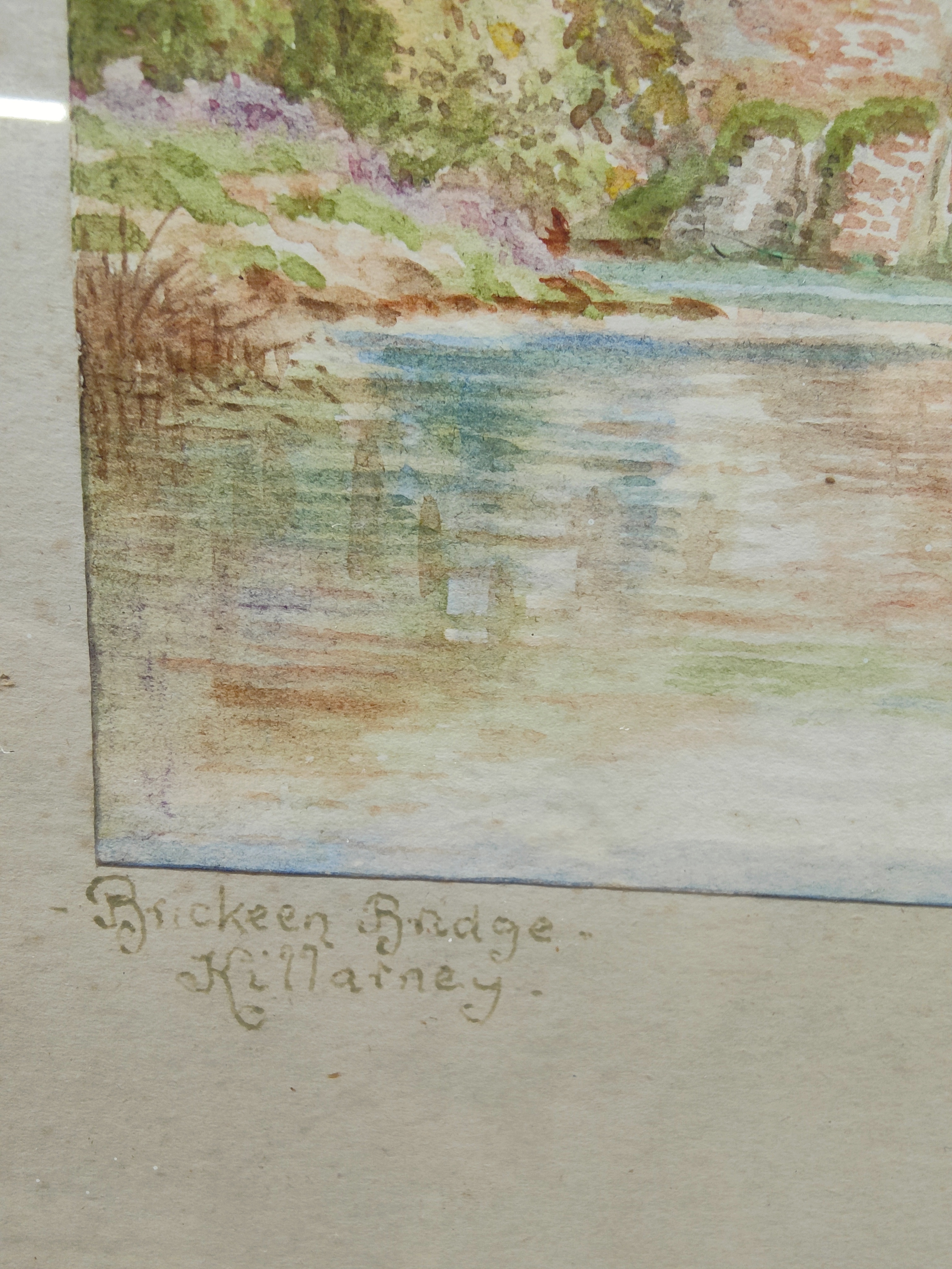 WATERCOLOUR - BRICKEEN BRIDGE KILLARNEY - Image 8 of 9