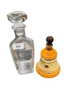 UNUSUAL CONCORDE DECANTER AND BELLS WHISKEY DECANTER
