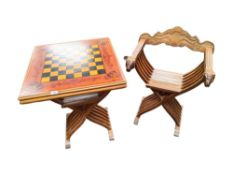 GAMES TABLE AND CHAIR