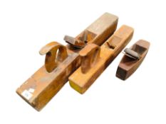 3 WOODEN PLANES
