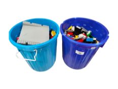 2 TUBS OF LEGO