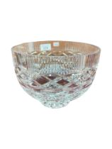 LARGE WATERFORD BOWL 22 CM DIAMETER X 17CM HEIGHT