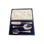 WALKER AND HALL 3 PIECE SERVING SET