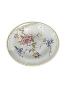 LARGE ANTIQUE CHARGER 'CHINESE ROSE'