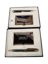 2 BOXED PEN SETS