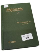 OLD LOCAL IRISH BOOK: RIGHTSHADE BY W.M JOHNSTON M.P.