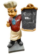 LARGE CHEF FIGURE