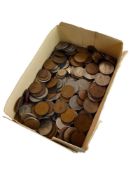 BOX OF COINS MOSTLY IRISH
