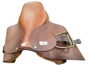 HORSE BLANKET AND SADDLE