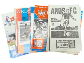 COLLECTION OF OLD ARDS F.C PROGRAMMES