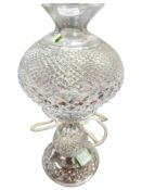 WATERFORD CUT GLASS LAMP