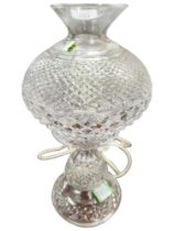 WATERFORD CUT GLASS LAMP