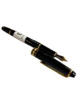 MONTBLANC FOUNTAIN PEN WITH 14K GOLD NIB