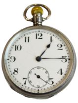 SILVER POCKET WATCH