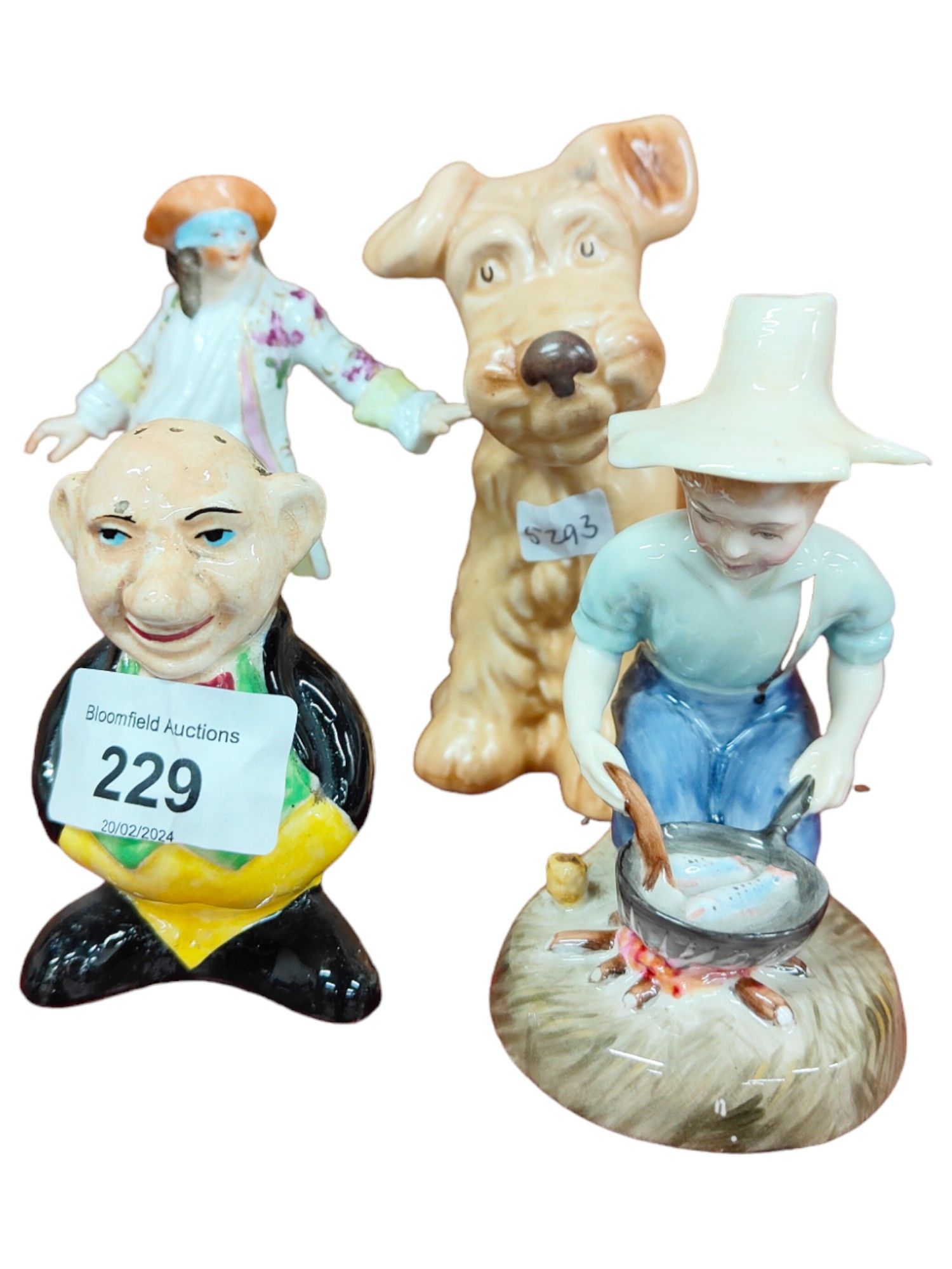 4 FIGURES TO INCLUDE DOULTON