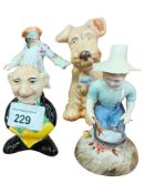 4 FIGURES TO INCLUDE DOULTON