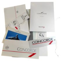 COLLECTION OF RARE BRITISH CONCORDE EPHEMERA