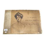 ANTIQUE ART BOOK: A WIDOW & HER FRIENDS BY CD GIBSON