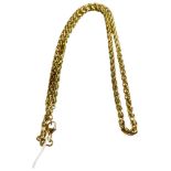 9 CARAT GOLD CHAIN/NECKLACE 45.33 GRAMS