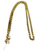 9 CARAT GOLD CHAIN/NECKLACE 45.33 GRAMS