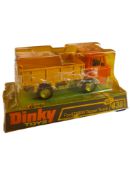 BOXED DINKY MODEL 438, FORD D800 TIPPER TRUCK, ORANGE/YELLOW