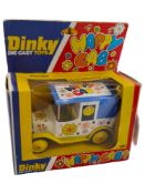 BOXED DINKY MODEL 120, HAPPY CAB, MULTI COLOURED