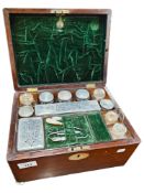 VICTORIAN VANITY ROSEWOOD BOXED SET