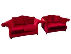 2-2 SEATER MODERN SETTEES - PART OF THE INTERIOR DESIGN WORK BY JEMIMA EASTWOOD