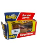 BOXED DINKY MODEL 192, RANGE ROVER, BRONZE