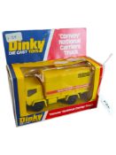 BOXED DINKY MODEL 383, CONVOY NATIONAL CARRIERS TRUCK, YELLOW