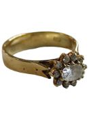 9 CARAT GOLD DRESS RING