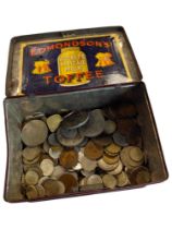 TIN OF COINS